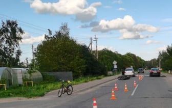 16-летний мотоциклист врезался в 10-летнего велосипедиста. ДТП произошло в Браславе