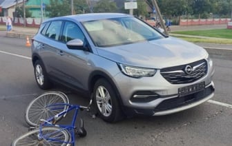 В Жабинке водитель Opel сбил 9-летнего велосипедиста