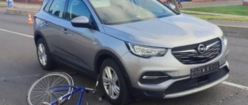 В Жабинке водитель Opel сбил 9-летнего велосипедиста