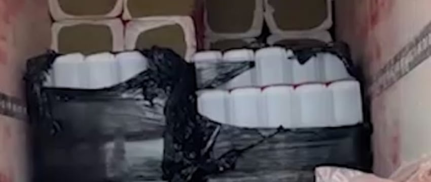 Житель Брестской области перевозил в грузовике 19 тыс. литров контрафактного спирта