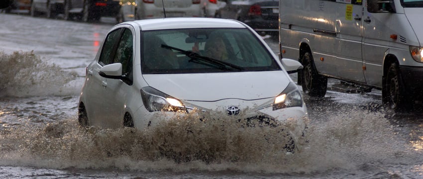 Рекорд: почти половина месячной нормы осадков выпала в Витебске за 24 часа
