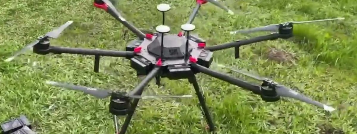 Возле границы пограничники изъяли беспилотник