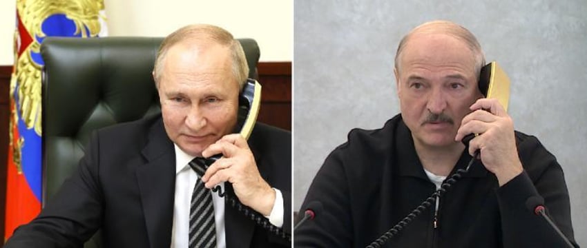 Телефонные переговоры между Лукашенко и Путиным