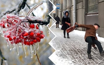 До -10°С и гололёд. Синоптики предупредили белорусов о «ледяных дождях» и объявили оранжевый уровень опасности