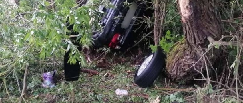 Авария на Брестчине: 17-летний водитель и трое пассажиров в больнице