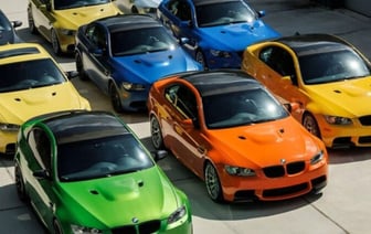 Названы самые популярные цвета автомобилей в 2024 году