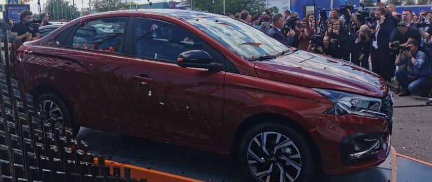 Представлена новая флагманская модель Lada Iskra от российского 'АвтоВАЗ'