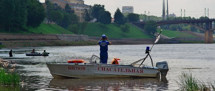 Трагедия на реке: безработный утонул в Витебске