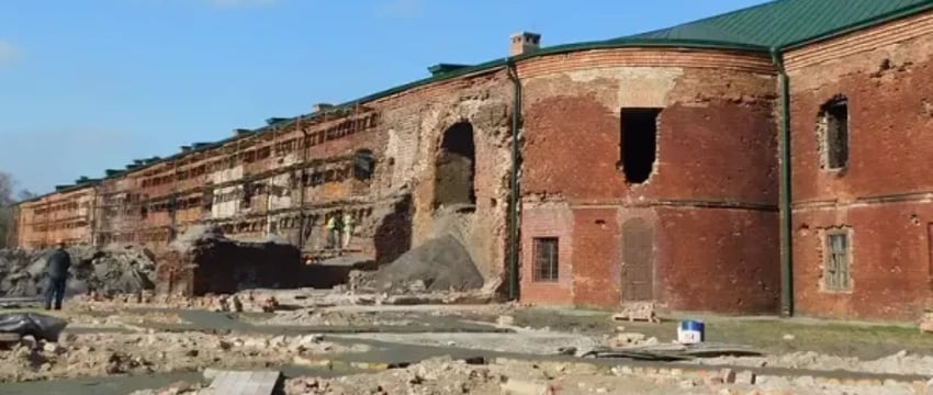 Реставрация Брестской крепости открывает неожиданные находки