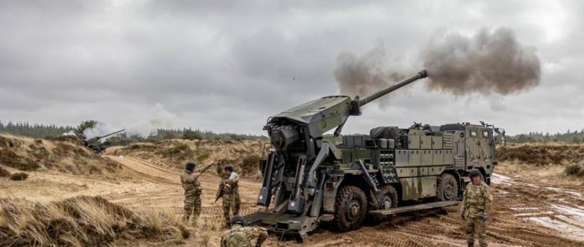Дания передала Украине всю свою артиллерию