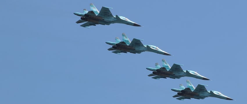 Российский Бомбардировщик СУ-34 Разбился на Кавказе, Экипаж Погиб: Отчет