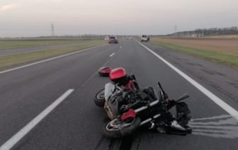 Мотоциклист врезался в иномарку в Барановичском районе