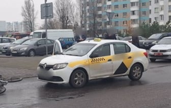 В Бресте водитель такси сбил 78-летнего велосипедиста