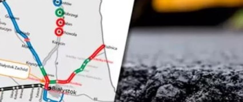 Поляки начинают строительство нового участка дороги в сторону границы Беларуси