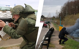 Под Гродно потренировались уничтожать диверсионные группы и перекрывать дороги — Фото
