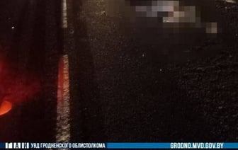 В Лидском районе водитель переехал лежавшего на дороге мужчину