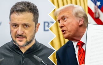 Зеленский и Трамп не сошлись в подсчетах суммы помощи США и рейтинга. 350 или 98,5 млрд долларов?