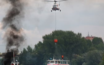 Показательные выступления МЧС в Бресте. Видео и фото