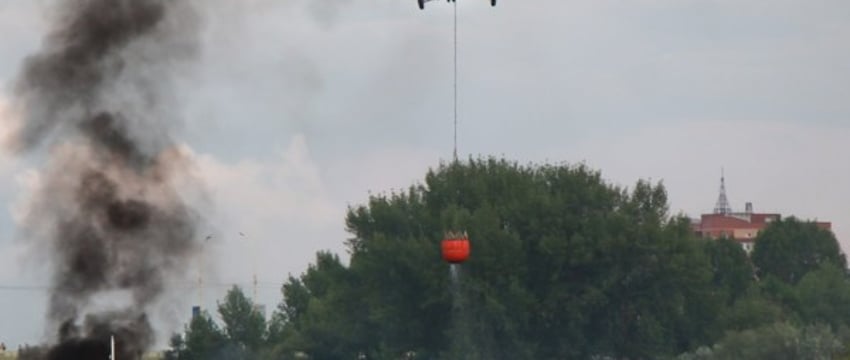 Показательные выступления МЧС в Бресте. Видео и фото