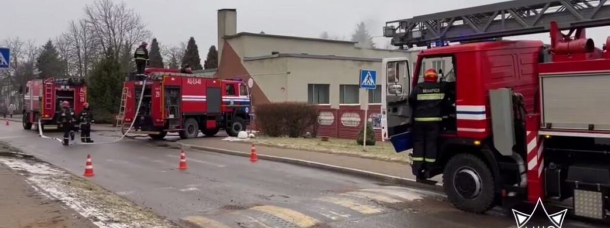 В детском саду под Минском произошло возгорание. Эвакуировали 180 человек