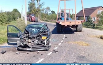 Жесткое ДТП произошло в Малоритском районе