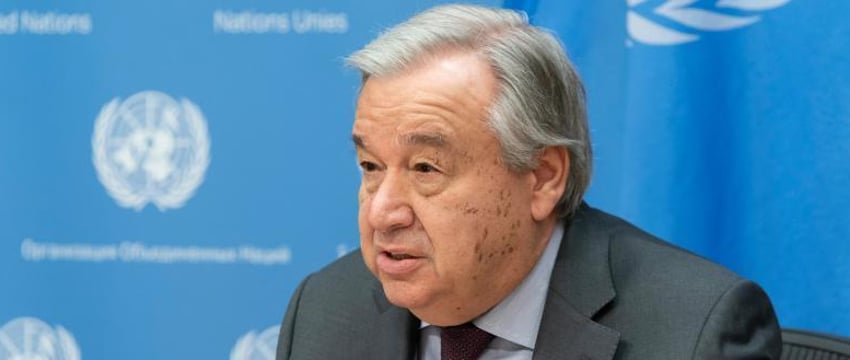 Израиль объявил персоной нон грата генсека ООН Гутерриша