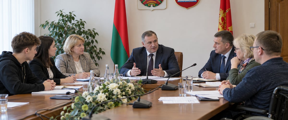 В Волковысском районе обсудили молодежную политику и создание безбарьерной среды