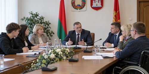 В Волковысском районе обсудили молодежную политику и создание безбарьерной среды