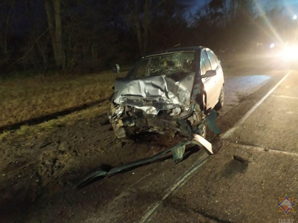 Работники МЧС спасли женщину при ДТП в Пружанах