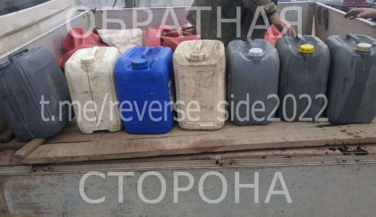 Белорус попался при перевозке окрашенного дизтоплива