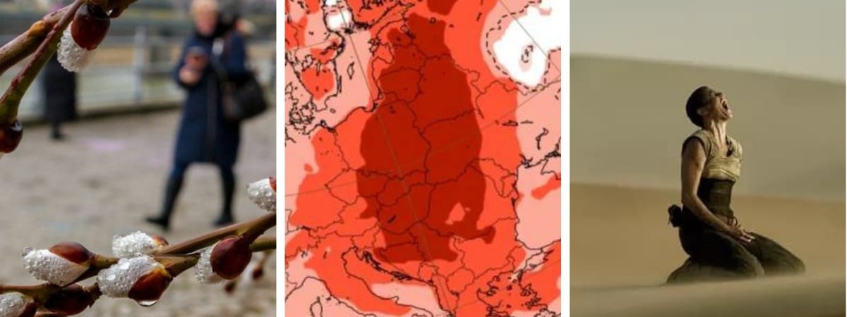 Песок из пустыни, наводнения и апрельская «жара». К чему синоптики попросили приготовиться белорусов в ближайшие дни? — Фото
