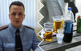 Можно ли пить пиво на скамейке в сквере? В МВД Беларуси ответили — Видео