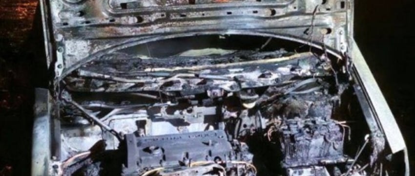 У жителя Бреста загорелся Ford