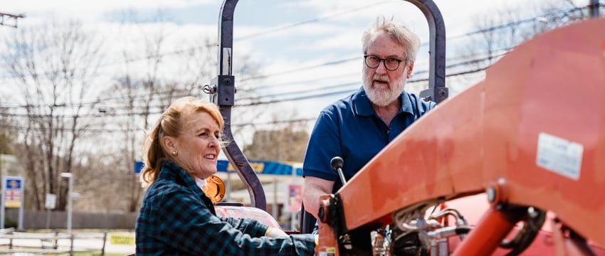 ДТП в Полоцком районе: трактор столкнулся с «Renault Logan»