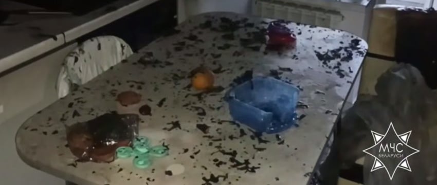Пожар из-за гирлянды случился в Березино