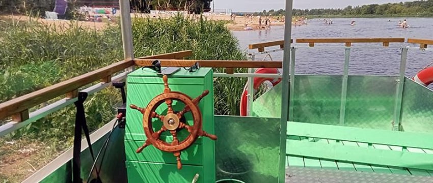 Мужчина перевозил людей на самодельном водном судне в Бобруйске, нарушая закон
