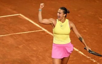 Белорусская теннисистка Арина Соболенко победила украинскую соперницу в Риме