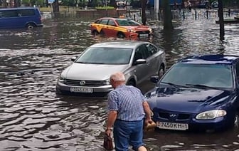 Наводнение в Бресте: видео от очевидцев