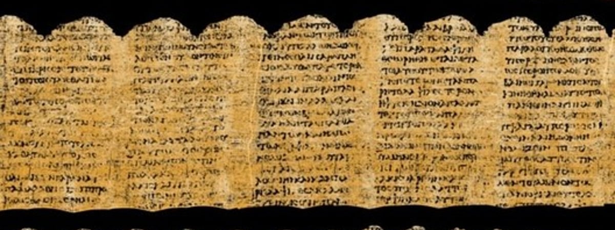 Искусственный интеллект помог прочесть папирус из Геркуланума – древнеримского города, погребенного под пеплом Везувия. Почему это важно