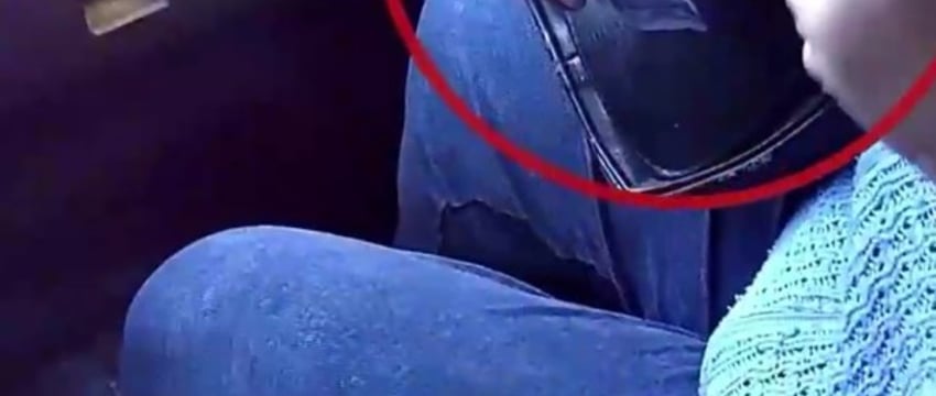 Женщина задержана за дачу взятки инспектору ГАИ — видео