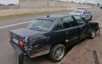 В Барановичах столкнулись две легковушки