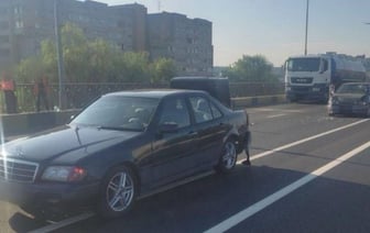 В Бресте на Березовском путепроводе произошло ДТП