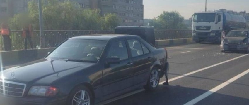 В Бресте на Березовском путепроводе произошло ДТП