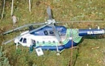 Пропавший вертолет Ми-8 нашли под Иркутском после жесткой посадки