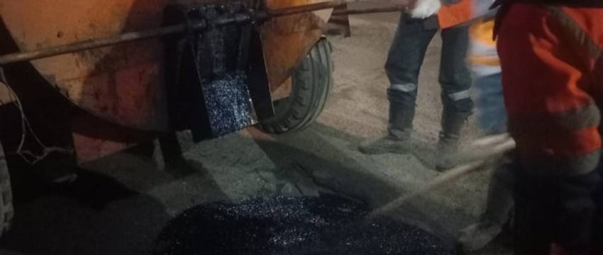 Специалисты КУП «Брестское ДЭП» продолжают ремонт дорог