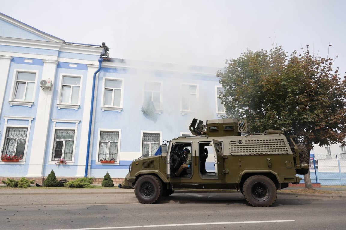 Борьба с вооруженными формированиями. В Столине идут учения