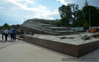 Возвращение танка Т-34 на площадь Восстания в Гомеле