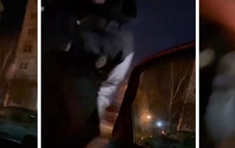 Конфликт пассажирки с таксистом попал на видео