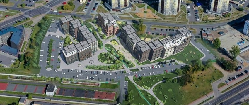 Квартал со встроенным детским садом может появиться вблизи Брестской крепости
