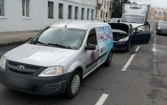 ДТП в Пинске с участием трех авто